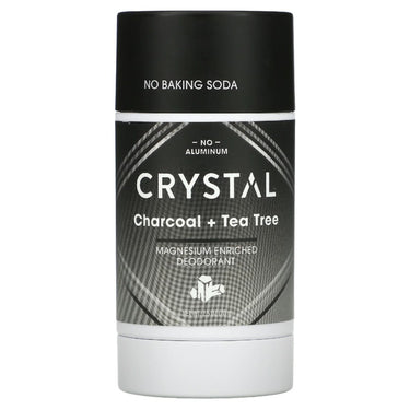 Body Deodorant, Charcoal + Tea Tree